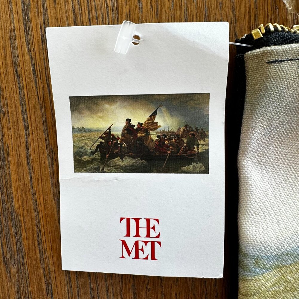 NWT Metropolitan Museum of Art Washington Crossing the Delaware Zipper Pouch - Picture 6 of 7